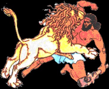 человек убил льва голыми руками