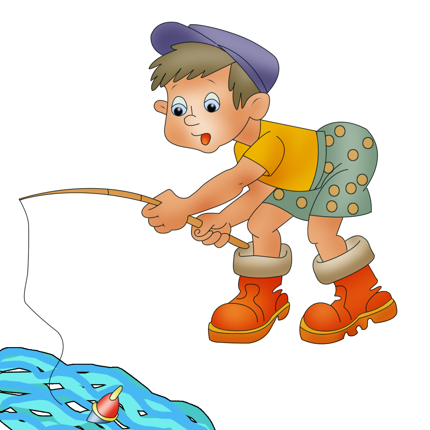 Рыболов для детей